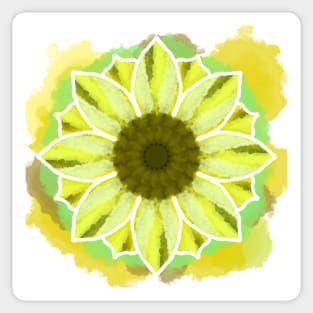 Sun Flower solo Sticker